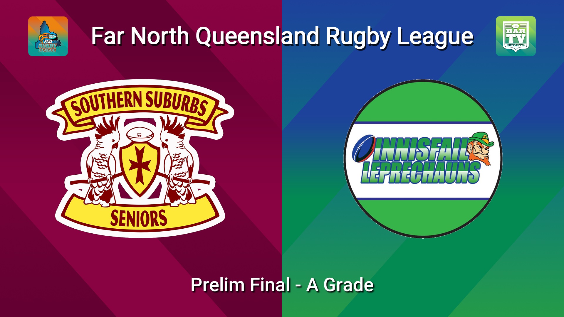 260829-video-FNQ Rugby League Prelim Final - Kenfrost Homes A Grade - Southern Suburbs v Innisfail Leprechauns  Slate Image
