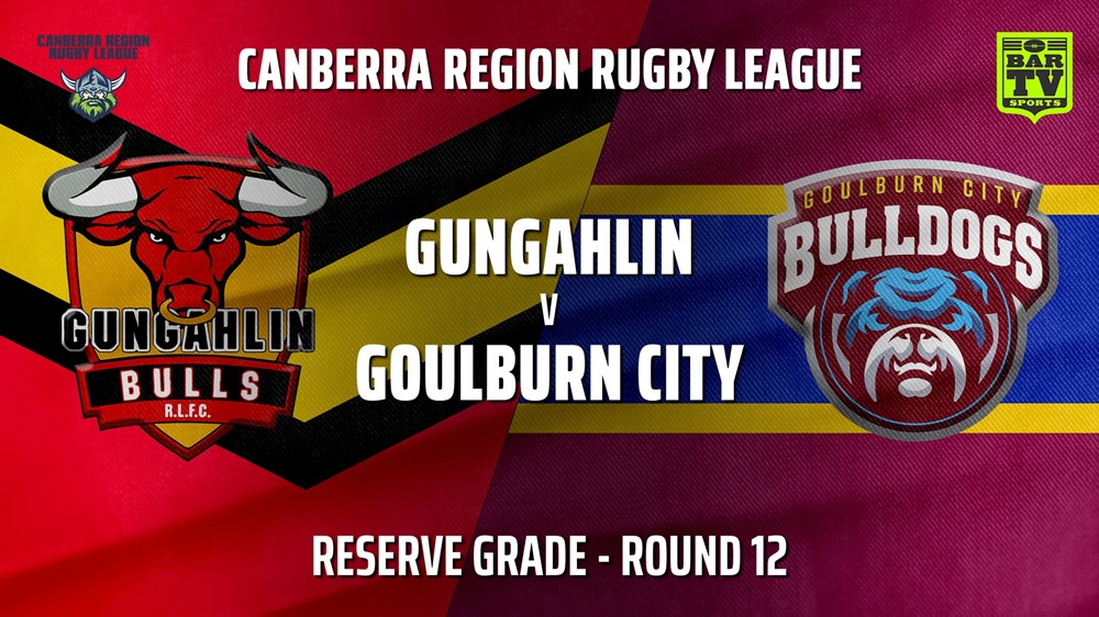 210717-Canberra Round 12 - Reserve Grade - Gungahlin Bulls v Goulburn City Bulldogs Slate Image