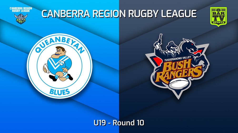 230624-Canberra Round 10 - U19 - Queanbeyan Blues v Tuggeranong Bushrangers Slate Image