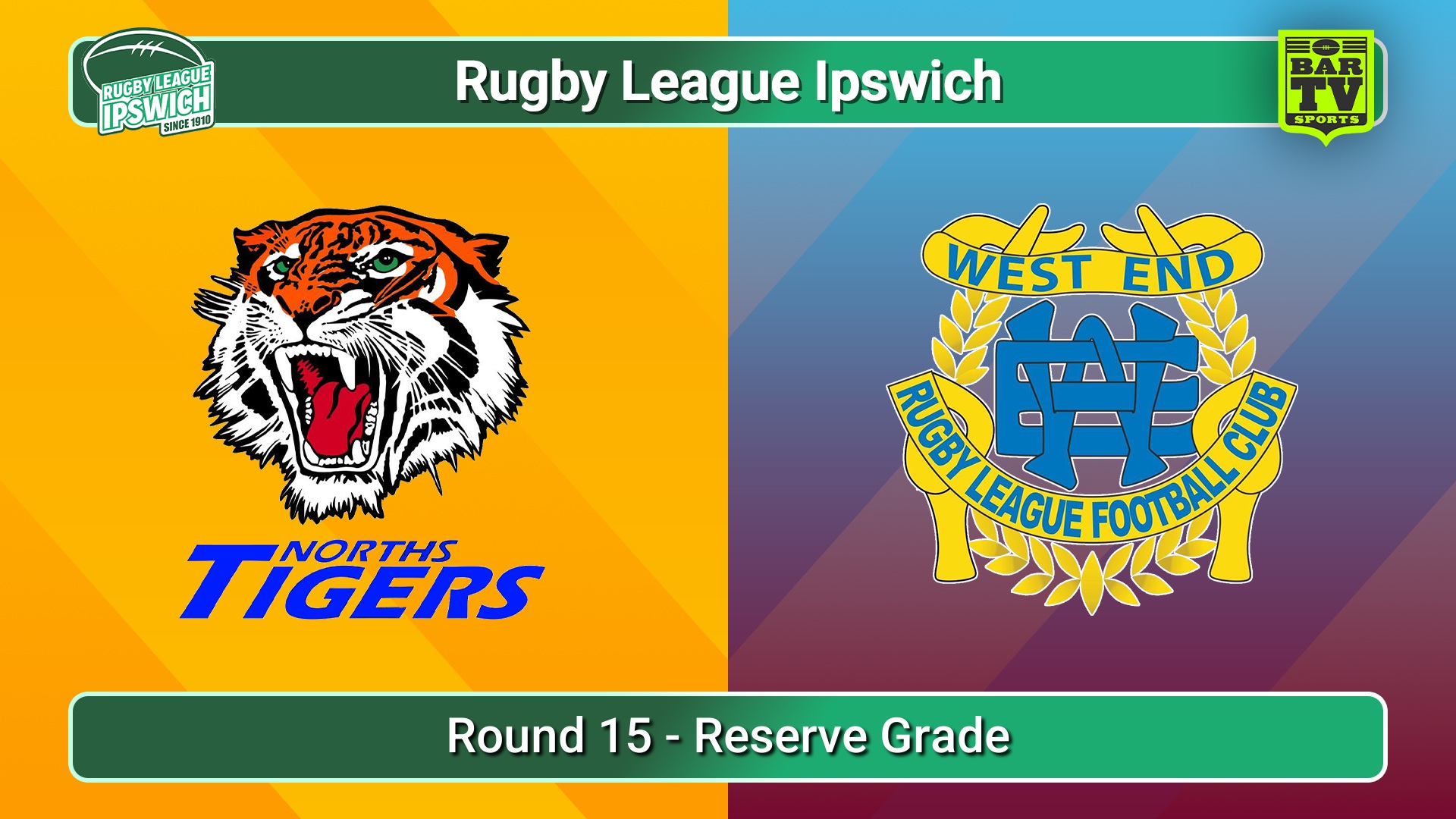 250823-video-Rugby League Ipswich Round 15 - Reserve Grade - Norths Tigers v West End Slate Image