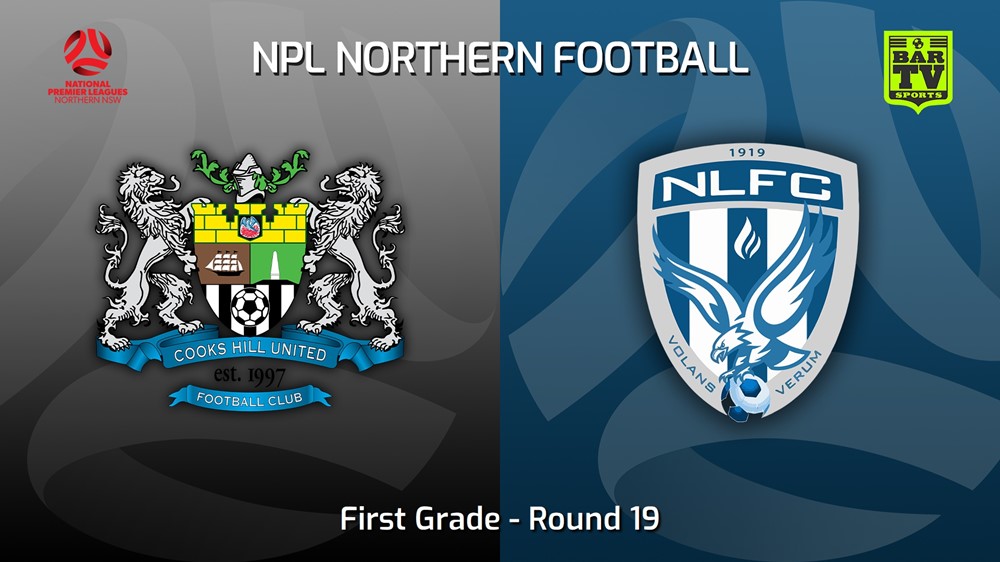 230715-NNSW NPLM Round 19 - Cooks Hill United FC v New Lambton FC Slate Image