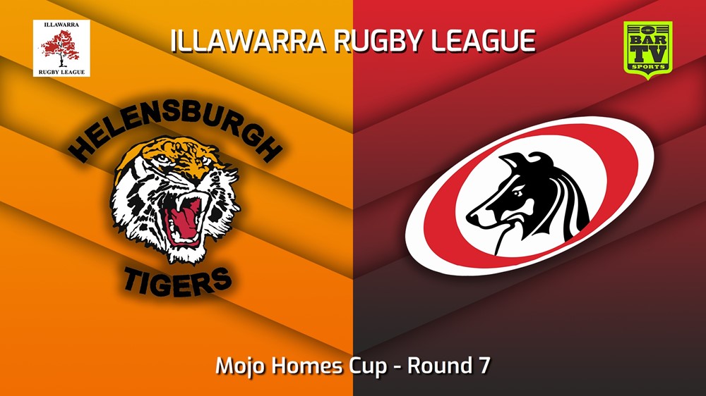 220618-Illawarra Round 7 - Mojo Homes Cup - Helensburgh Tigers v Collegians Minigame Slate Image