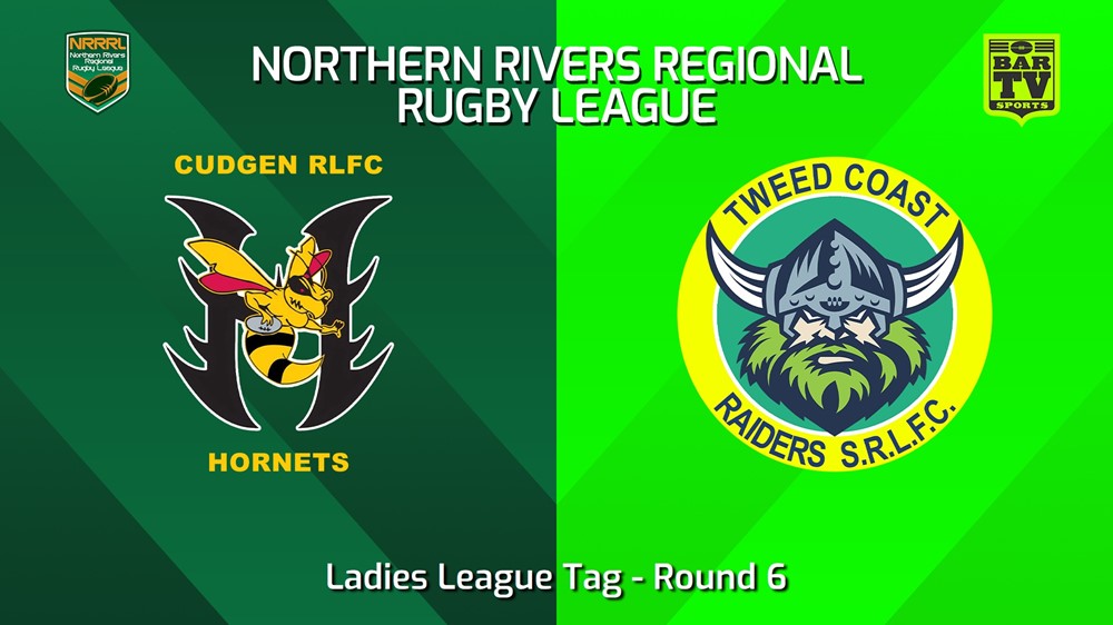 240512-video-Northern Rivers Round 6 - Ladies League Tag - Cudgen Hornets v Tweed Coast Raiders Minigame Slate Image
