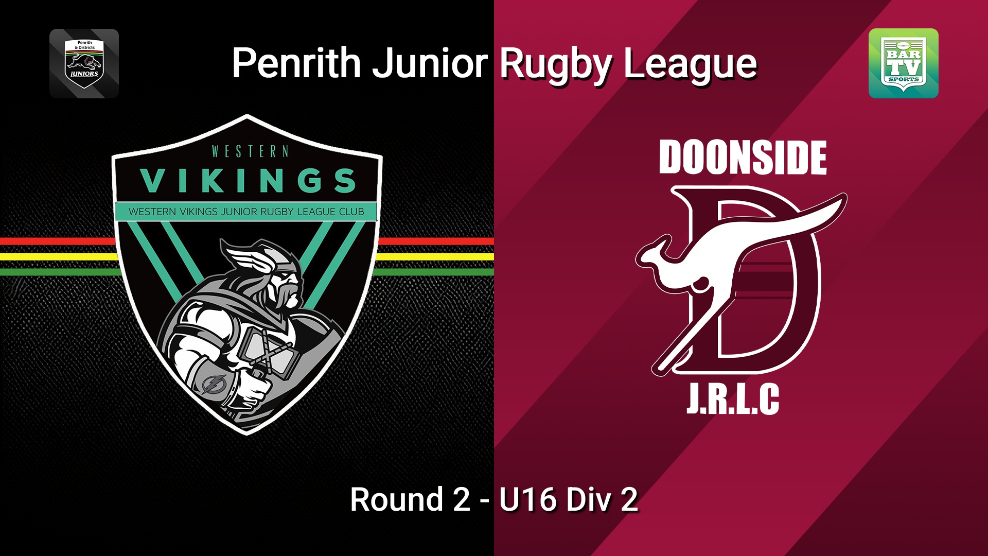 260502-video-Penrith & District Junior Rugby League Round 2 - U16 Div 2 - Western Vikings v Doonside Slate Image
