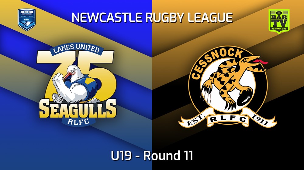 220612-Newcastle Round 11 - U19 - Lakes United v Cessnock Goannas Slate Image