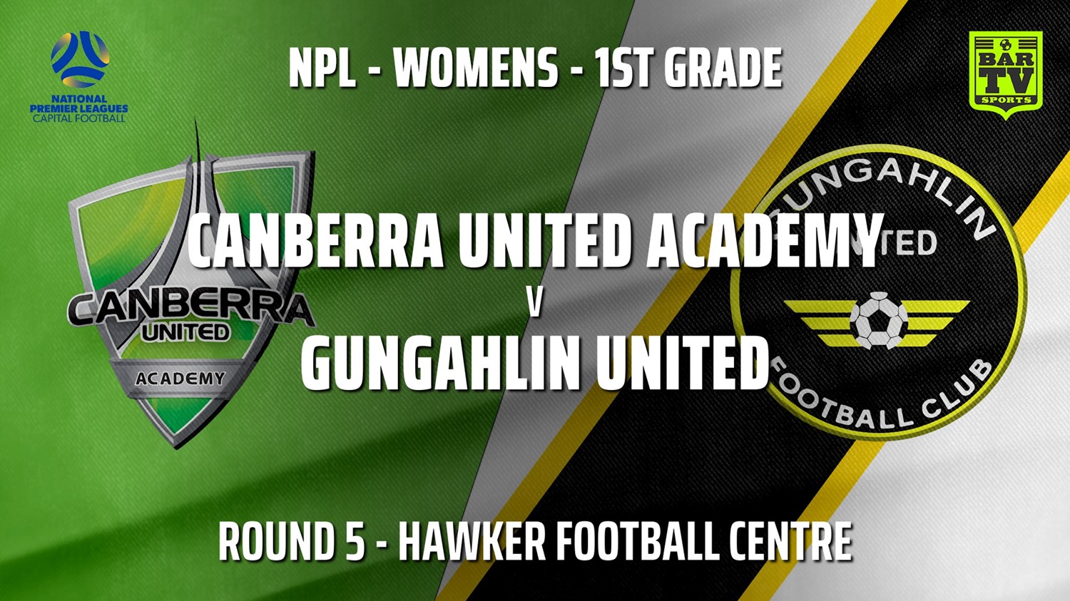 210510-NPLW - Capital Round 5 - Canberra United Academy v Gungahlin United FC (women) Slate Image