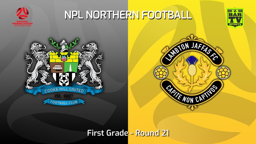 230805-NNSW NPLM Round 21 - Cooks Hill United FC v Lambton Jaffas FC (1) Slate Image