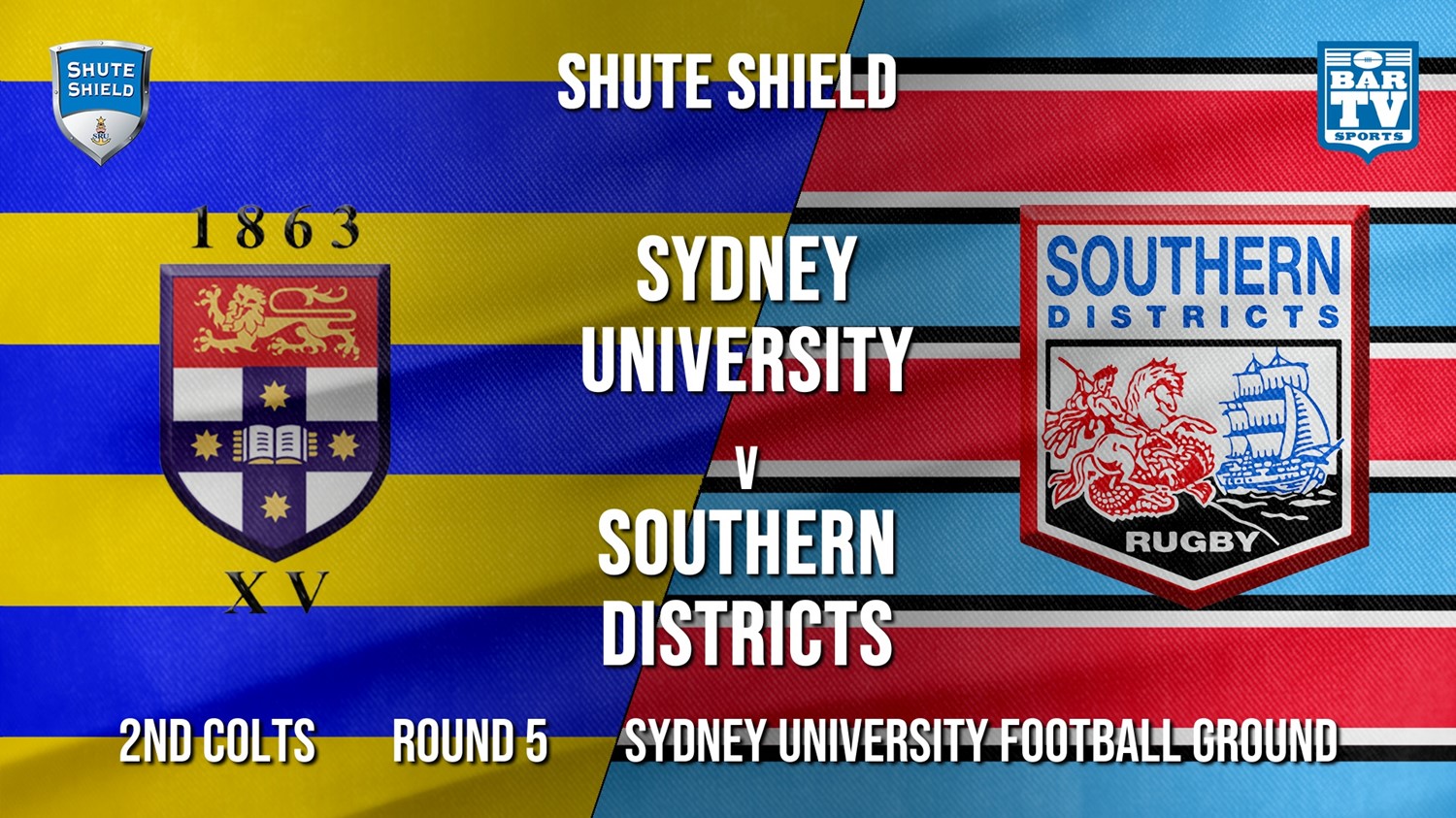 Shute Shield Round 5 - 2nd Colts - Sydney University v Southern Districts Minigame Slate Image