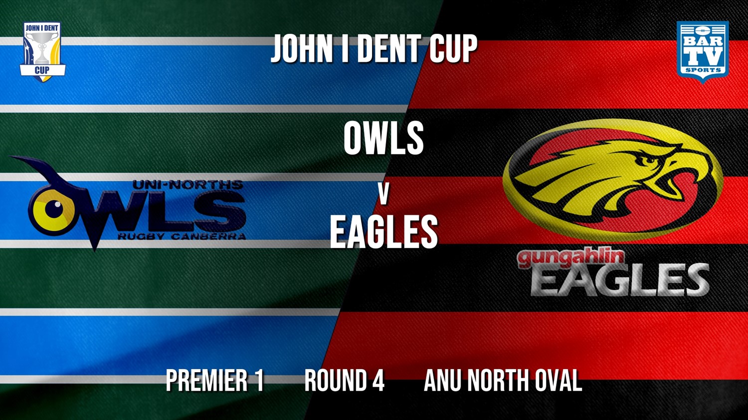 John I Dent Round 4 - Premier 1 - UNI-Norths v Gungahlin Eagles Minigame Slate Image