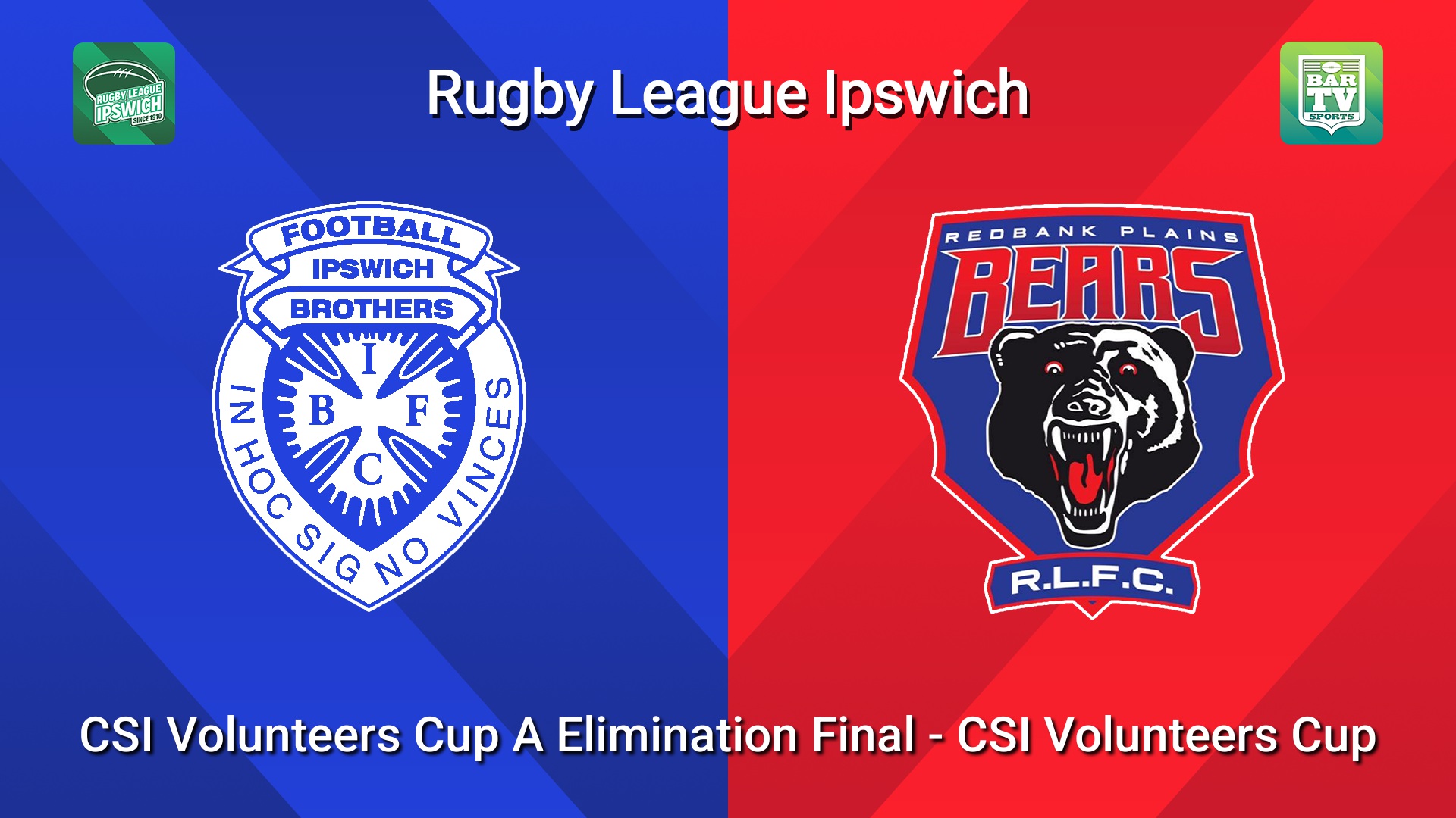 260830-video-Rugby League Ipswich CSI Volunteers Cup A Elimination Final - CSI Volunteers Cup - Brothers Ipswich v Redbank Plains Bears Slate Image
