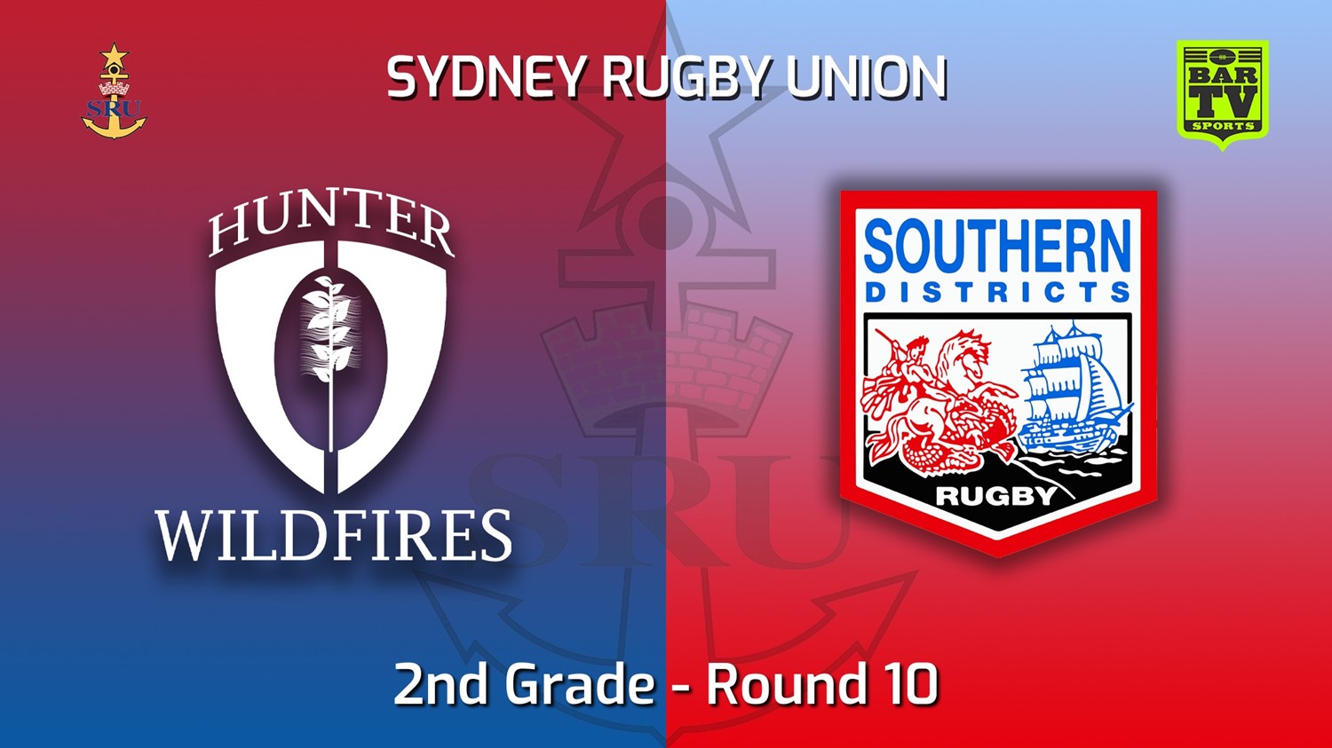 220604-Sydney Rugby Union Round 10  - 2nd Grade - Hunter Wildfires v Southern Districts Slate Image