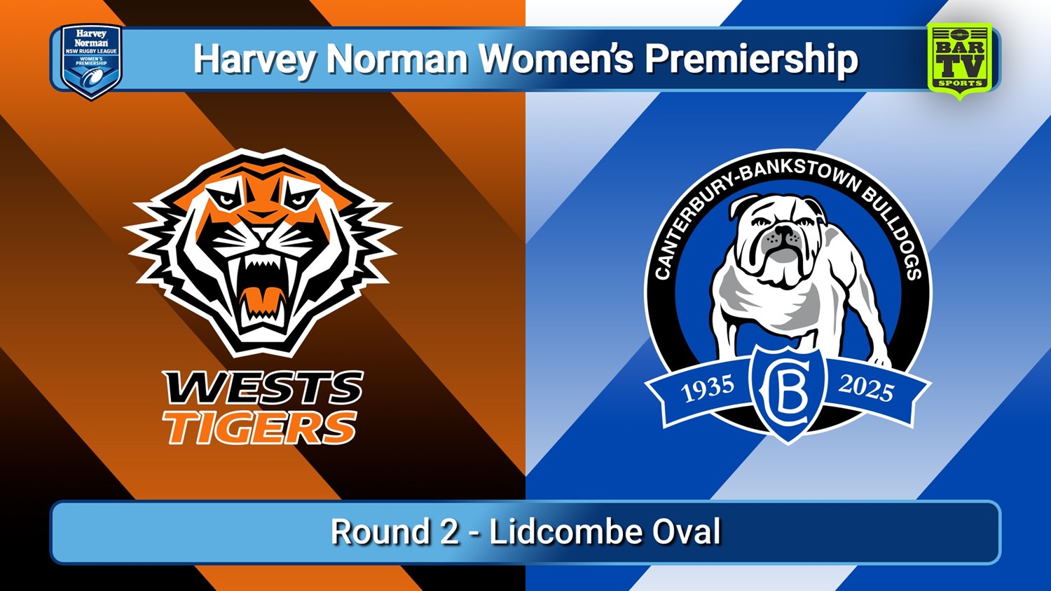 250712-video-Harvey Norman NSW Women's Premiership Round 2 - Wests Tigers v Canterbury-Bankstown Bulldogs Slate Image