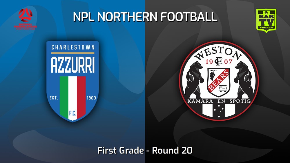 220724-NNSW NPLM Round 20 - Charlestown Azzurri FC v Weston Workers FC Slate Image