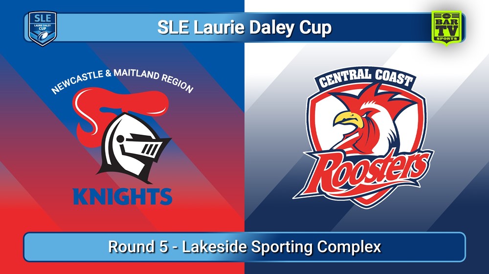 250308-video-SLE Laurie Daley Cup Round 5 - Newcastle Maitland Region Knights v Central Coast Roosters Slate Image