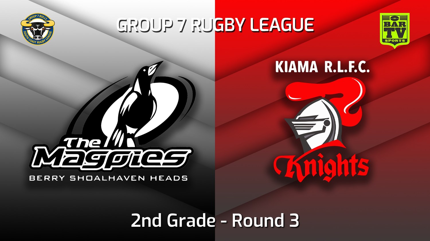 220430-South Coast Round 3 - 2nd Grade - Berry-Shoalhaven Heads Magpies v Kiama Knights Slate Image