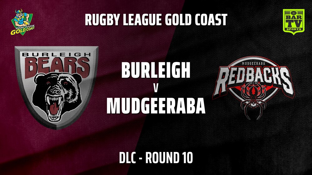 210718-Gold Coast Round 10 - DLC - Burleigh Bears v Mudgeeraba Redbacks Slate Image