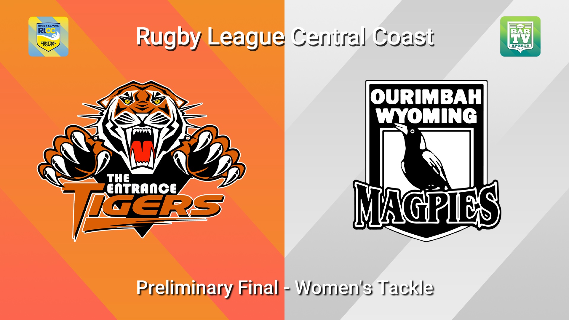 260913-video-RLCC Preliminary Final - Women's Tackle - The Entrance Tigers v Ourimbah Wyoming Magpies Slate Image
