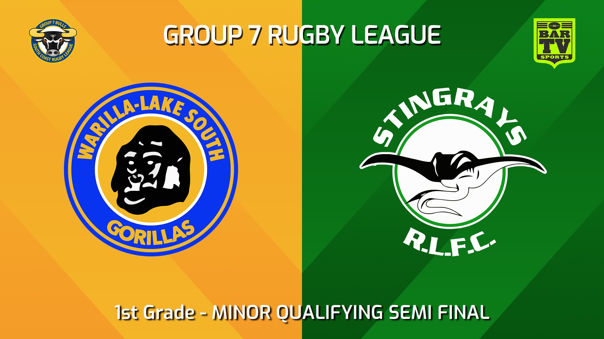 240824-video-South Coast MINOR QUALIFYING SEMI FINAL - 1st Grade - Warilla-Lake South Gorillas v Stingrays of Shellharbour Minigame Slate Image