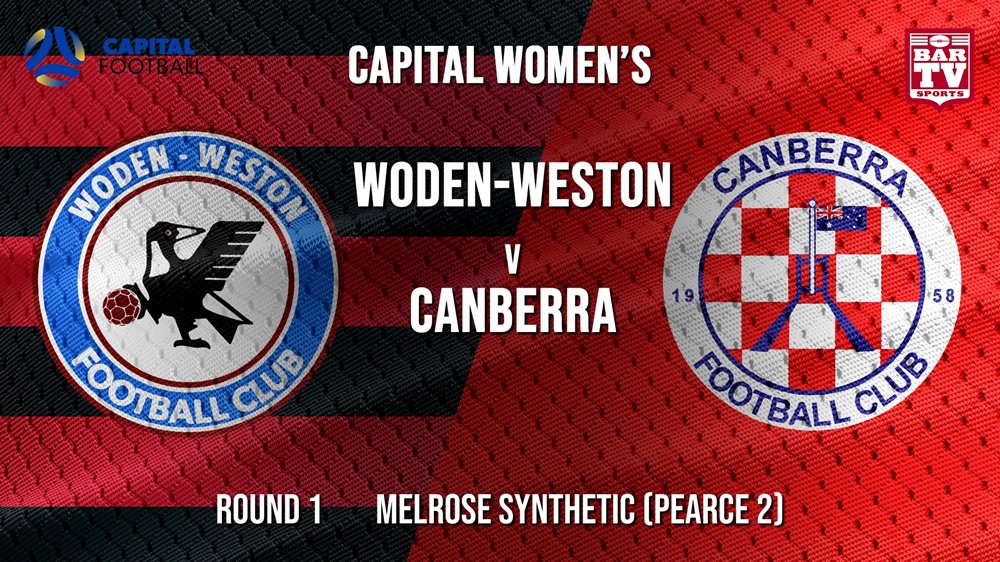 NPL Women - Capital Round 1 - Woden-Weston FC (women) v Canberra FC (women) Slate Image