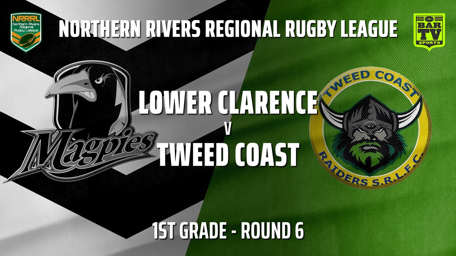 210606-NRRRL Round 6 - 1st Grade - Lower Clarence Magpies v Tweed Coast Raiders Slate Image