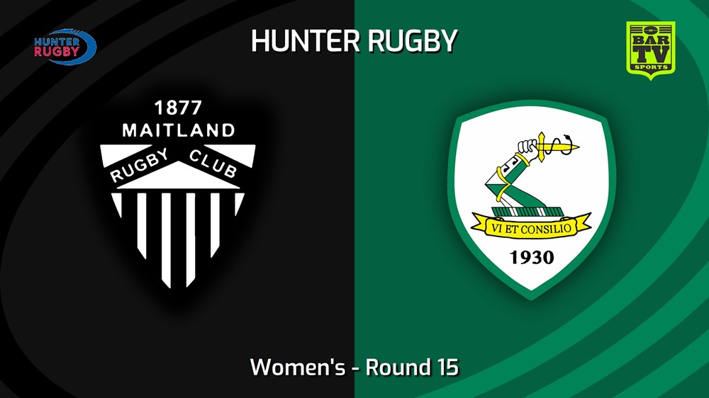 230729-Hunter Rugby Round 15 - Women's - Maitland v Merewether Carlton Slate Image