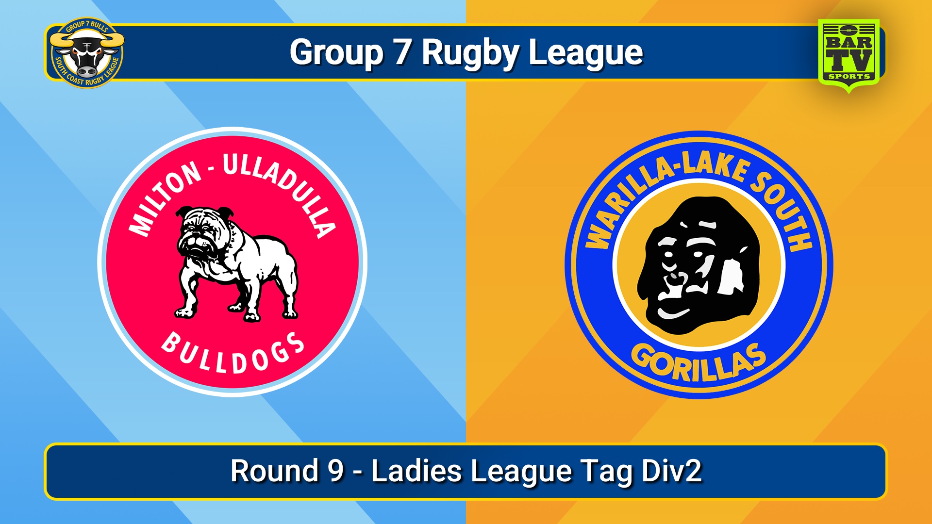 250614-video-South Coast Round 9 - Ladies League Tag Div2 - Milton-Ulladulla Bulldogs v Warilla-Lake South Slate Image