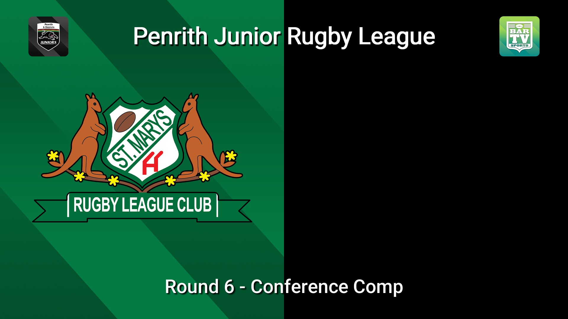 260621-video-Penrith & District Junior Rugby League Round 6 - Conference Comp - St Marys v La Perouse Panthers Slate Image