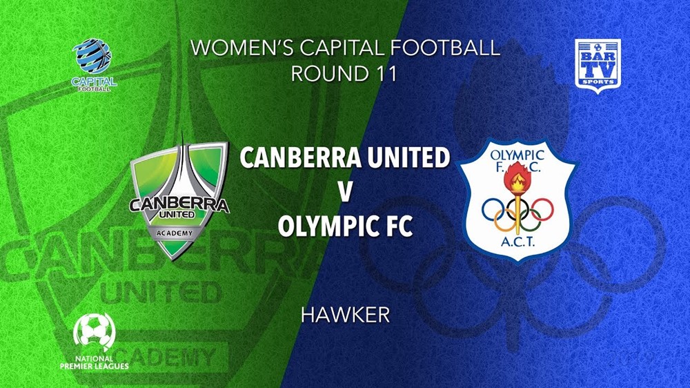 NPL Women - Capital Round 11 - Canberra United Academy v Canberra FC Slate Image