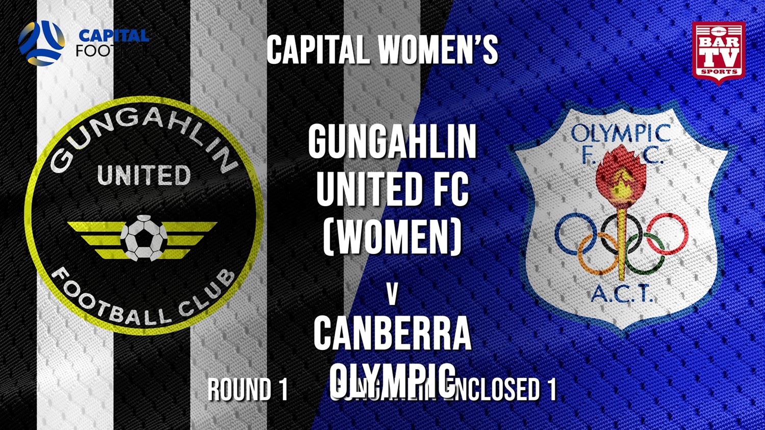 NPL Women - Capital Round 1 - Gungahlin United FC (women) v Canberra Olympic FC (women) (1) Minigame Slate Image