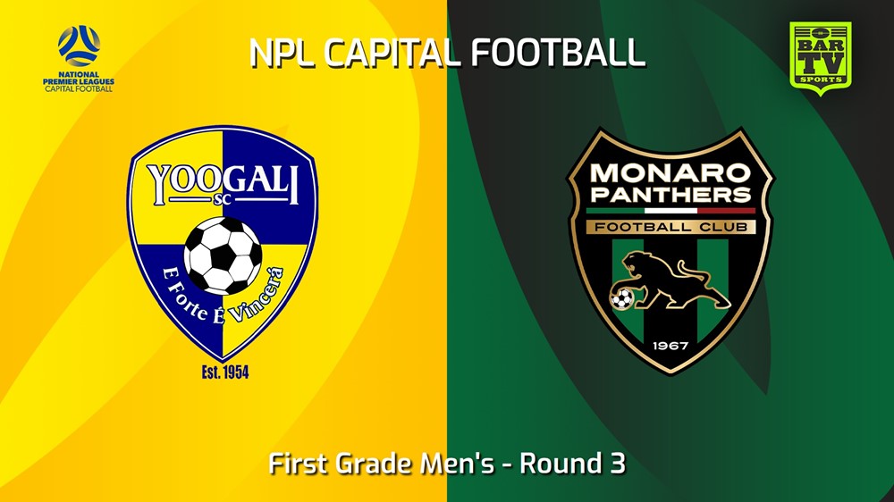 Capital NPL Round 3 - Yoogali SC v Monaro Panthers