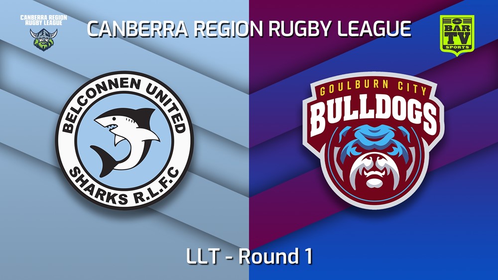 220402-Canberra Round 1 - LLT - Belconnen United Sharks v Goulburn City Bulldogs Slate Image