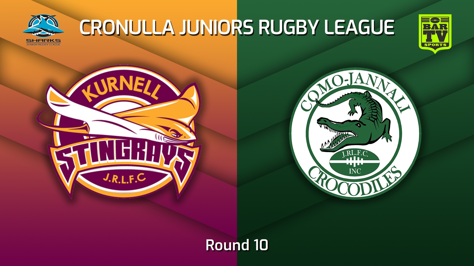 230625-Cronulla Juniors Round 10 - U11 Blues Tag - Kurnell Stingrays v Como Jannali Crocodiles Slate Image