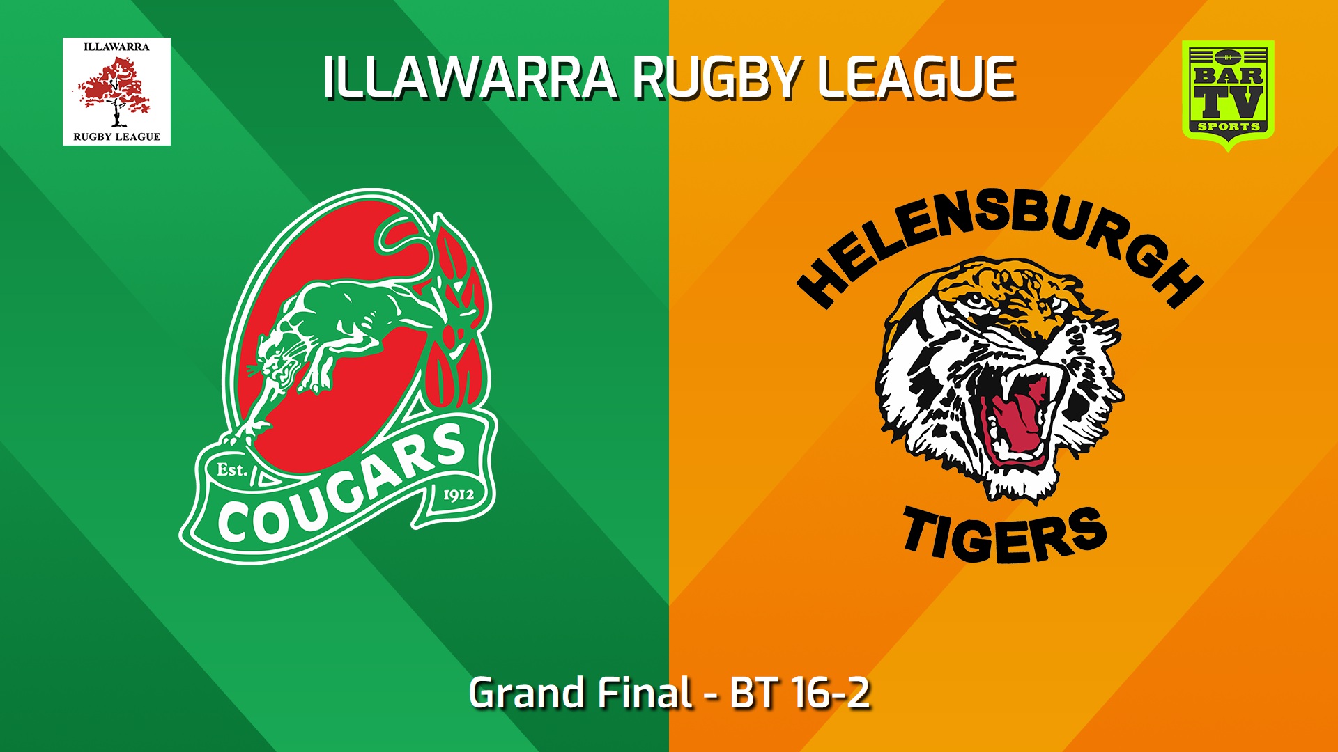 250829-video-Illawarra Rugby League Juniors Grand Final - BT 16-2 - Corrimal Cougars v Helensburgh Tigers Slate Image