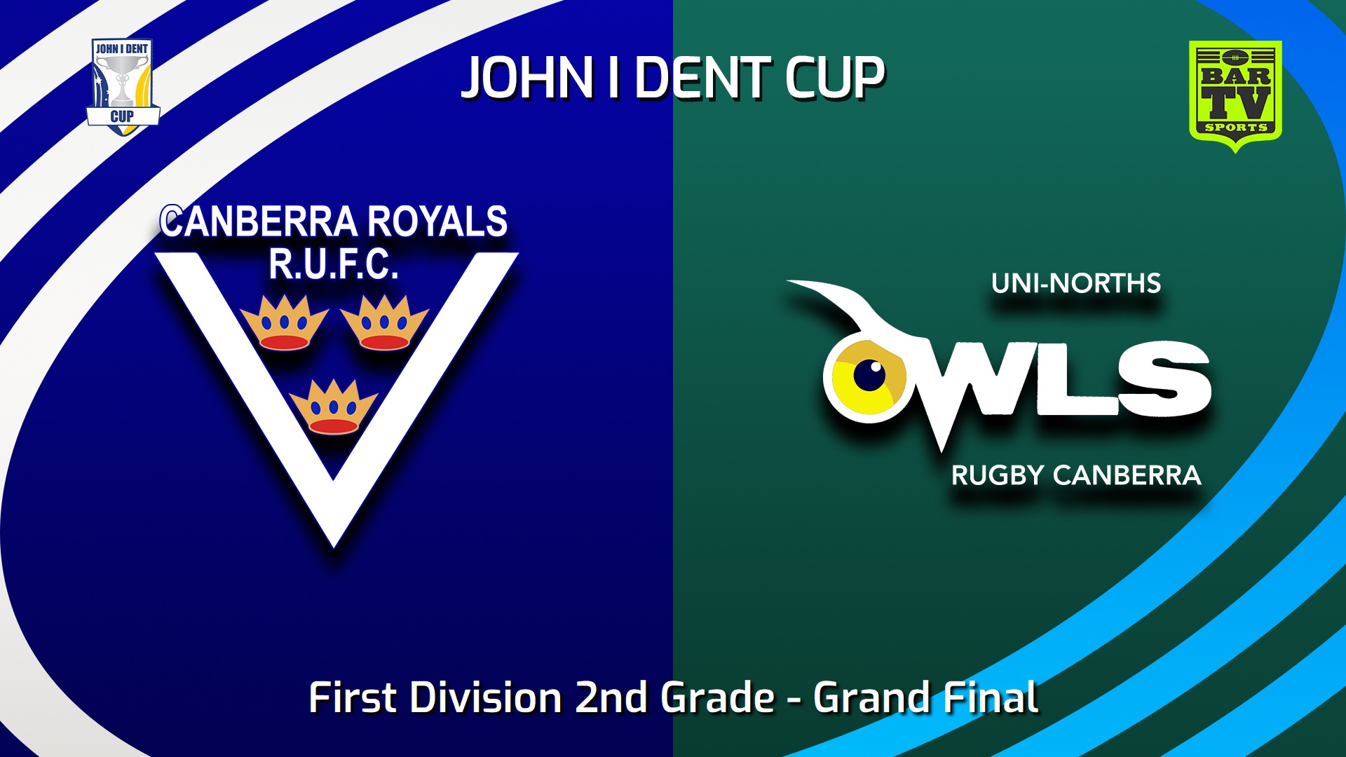 240831-video-John I Dent (ACT) Grand Final - First Division 2nd Grade - Canberra Royals v UNI-North Owls Slate Image