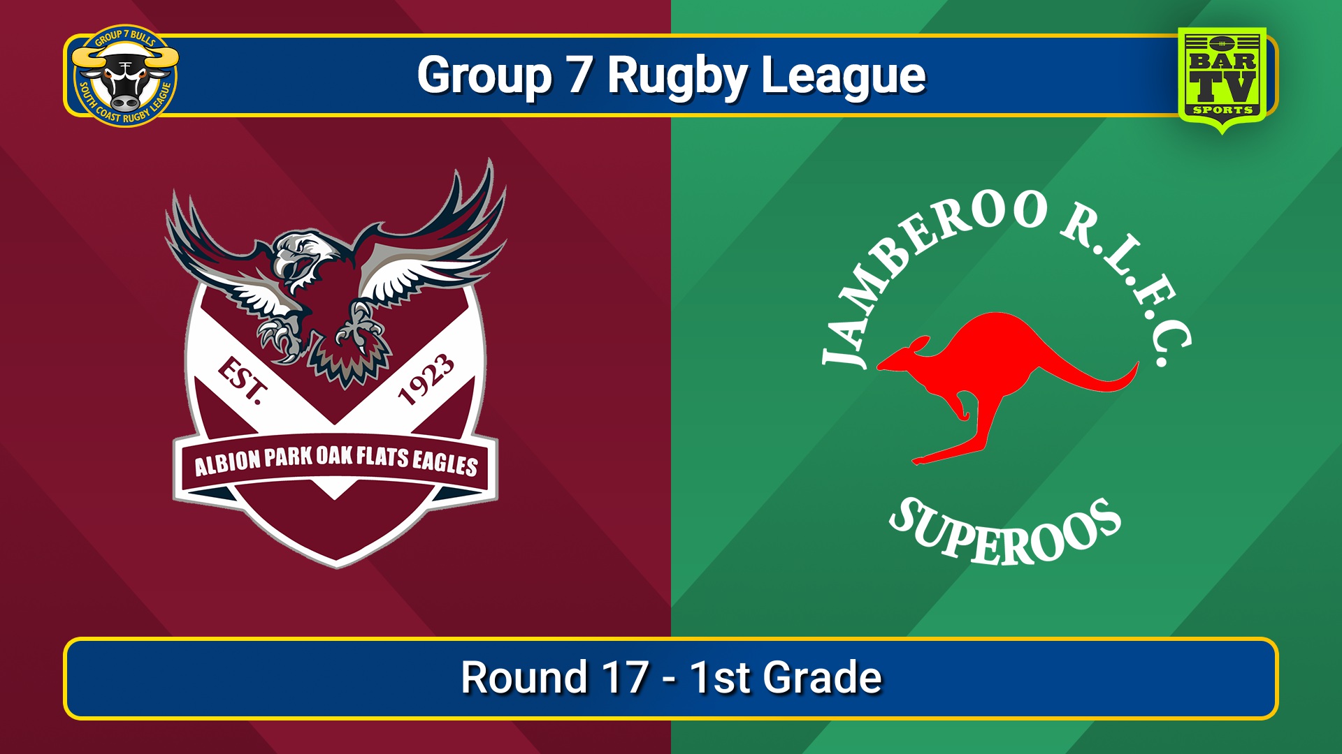 250824-video-South Coast Round 17 - 1st Grade - Albion Park Oak Flats v Jamberoo Superoos Slate Image