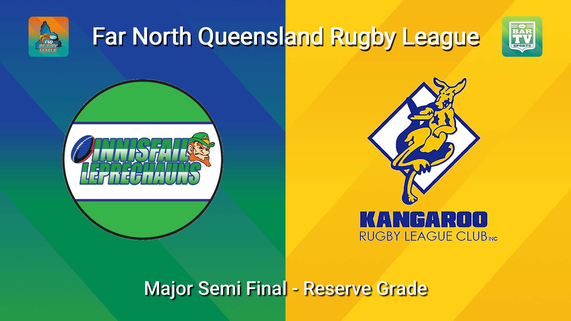 260822-video-FNQ Rugby League Major Semi Final - Reef Print & Design Reserve Grade - Innisfail Leprechauns  v Cairns Kangaroos Slate Image