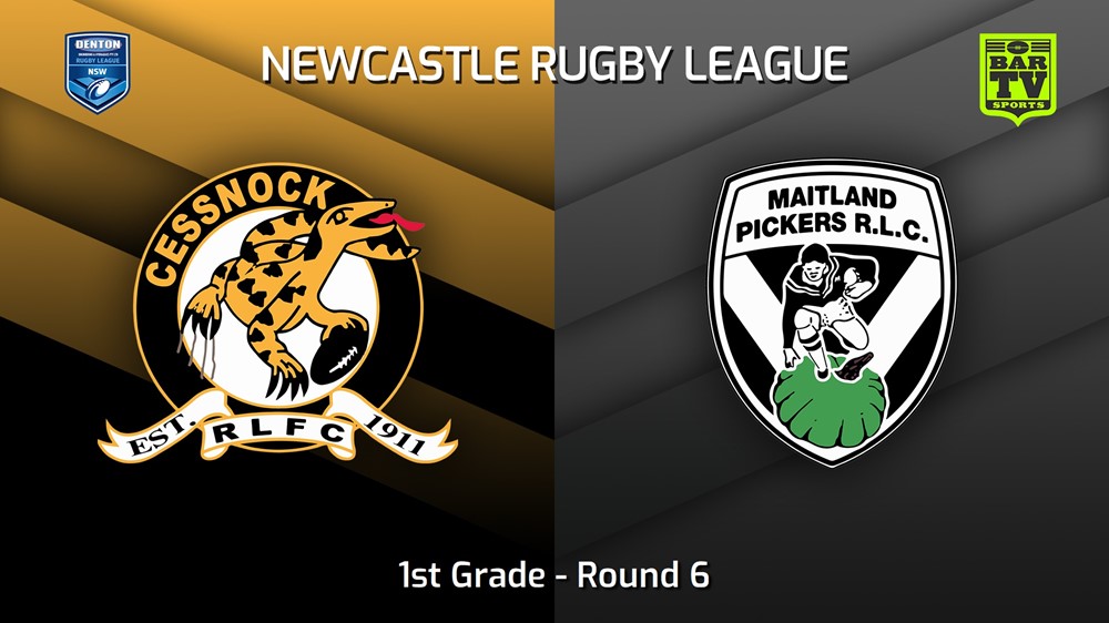 230429-Newcastle RL Round 6 - 1st Grade - Cessnock Goannas v Maitland Pickers Slate Image