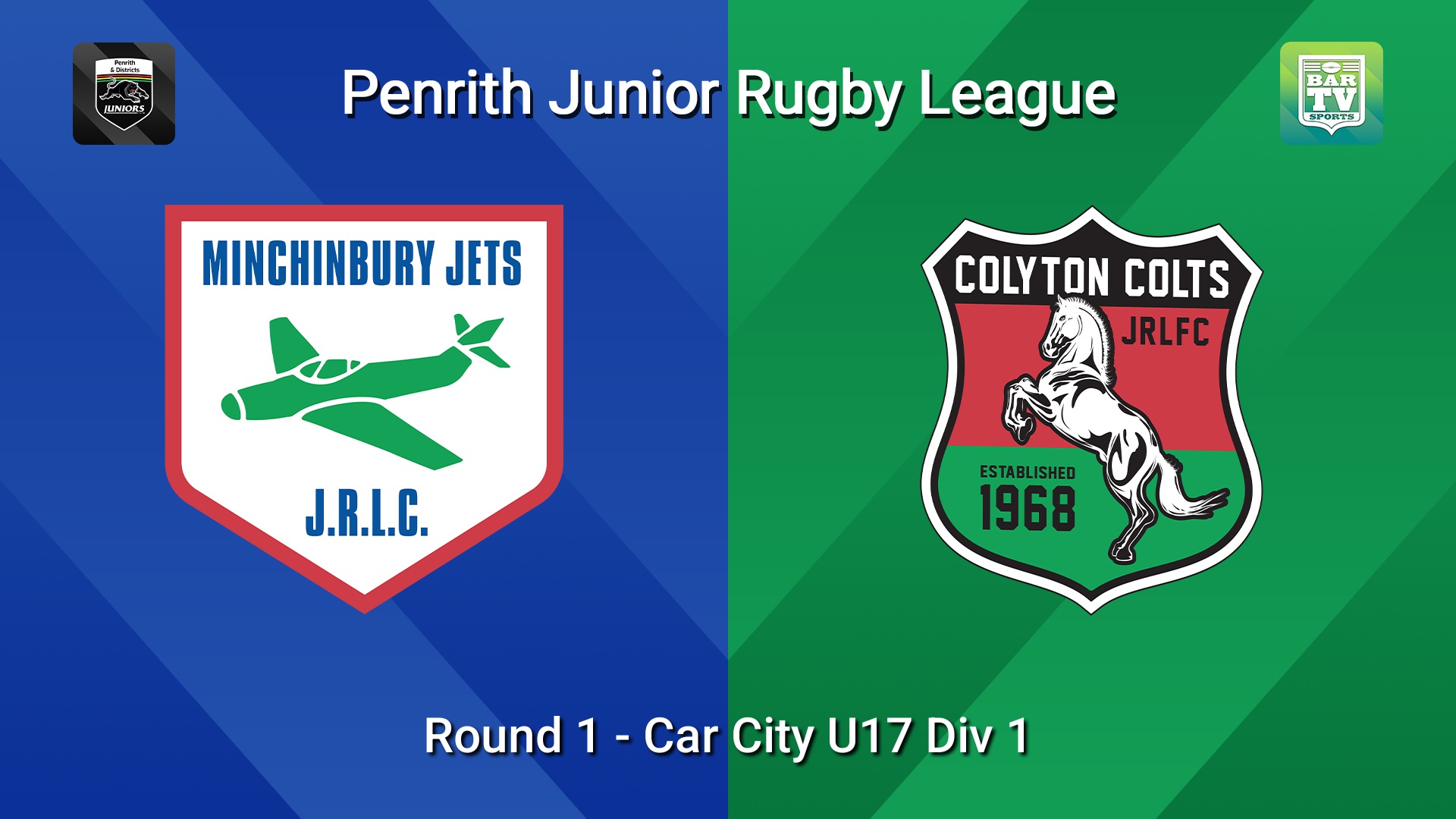 260418-video-Penrith & District Junior Rugby League Round 1 - Car City U17 Div 1 - Minchinbury v Colyton (1) Slate Image