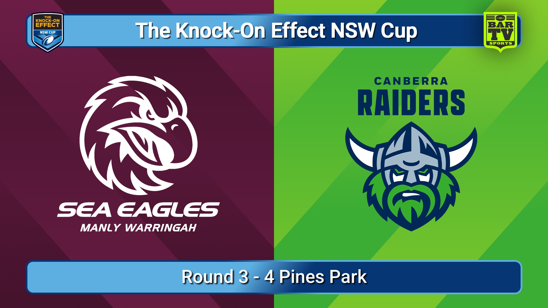 250323-video-The Knock-On Effect NSW Cup Round 3 - Manly Warringah Sea Eagles v Canberra Raiders Slate Image