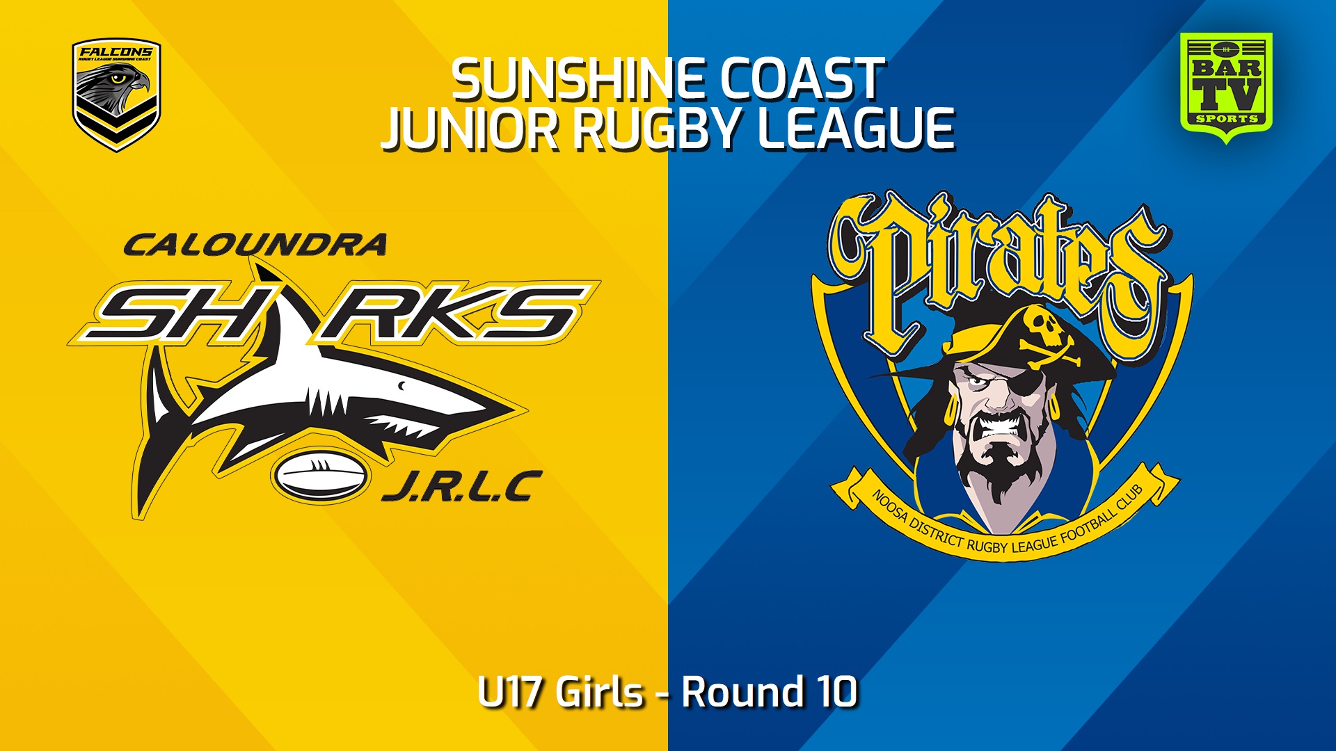 240614-video-Sunshine Coast Junior Rugby League Round 10 - U17 Girls - Caloundra Sharks JRL v Noosa Pirates JRL Slate Image
