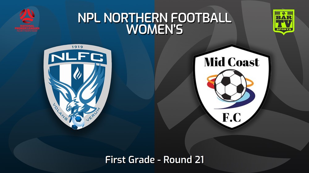 230819-NNSW NPLW Round 21 - New Lambton FC W v Mid Coast FC W Minigame Slate Image
