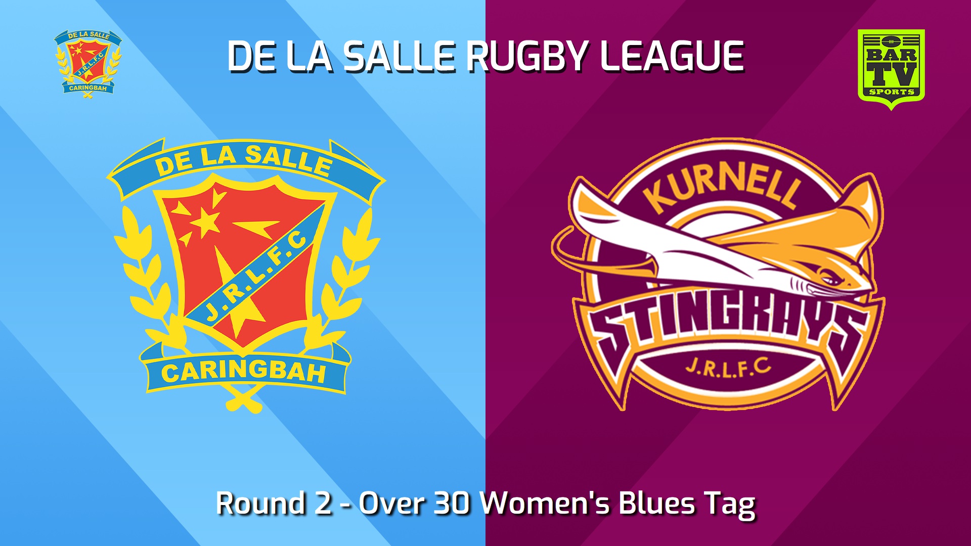 250412-video-De La Salle Round 2 - Over 30 Women's Blues Tag - De La Salle v Kurnell Stingrays Slate Image
