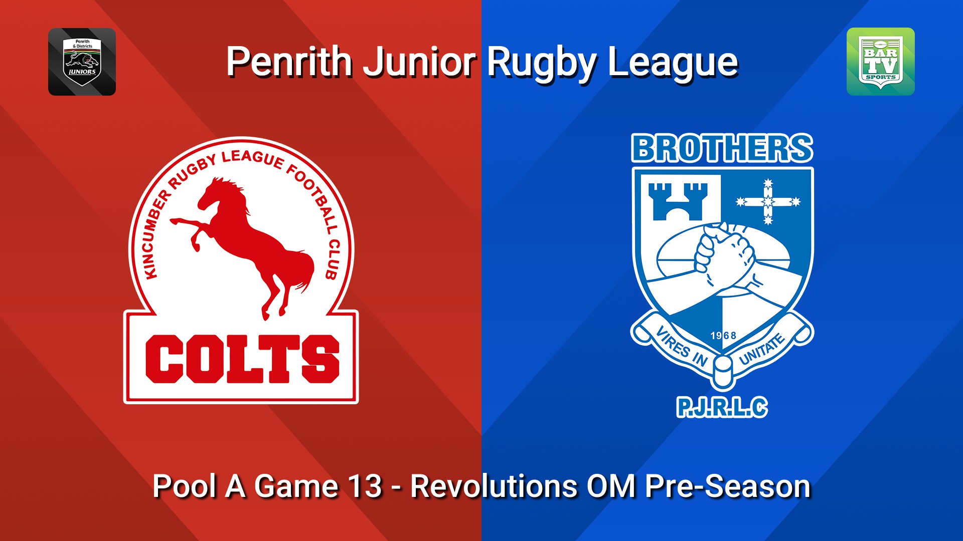 260321-video-Penrith & District Junior Rugby League Pool A Game 13 - Revolutions OM Pre-Season - Kincumber Colts v Brothers Slate Image