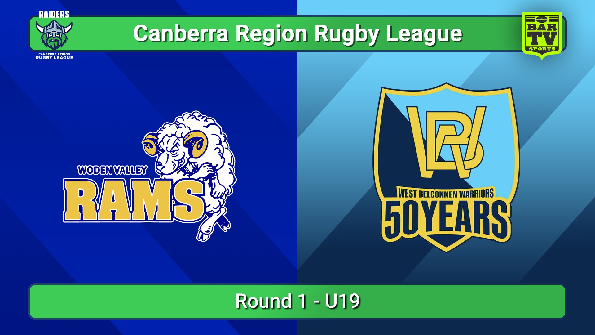250405-video-Canberra Round 1 - U19 - Woden Valley Rams v West Belconnen Warriors Slate Image