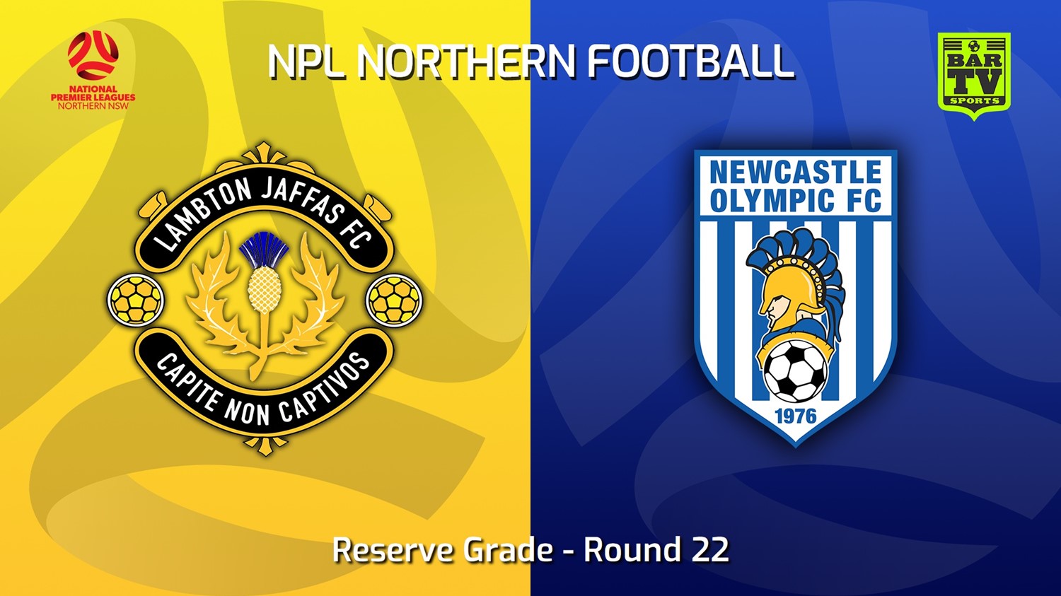 230813-NNSW NPLM Res Round 22 - Lambton Jaffas FC Res v Newcastle Olympic Res Minigame Slate Image