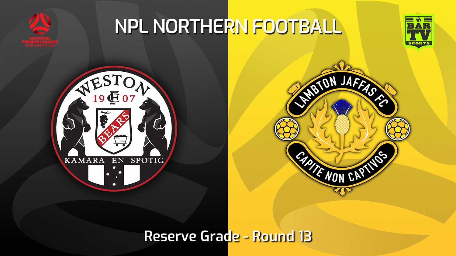 230528-NNSW NPLM Res Round 13 - Weston Workers FC Res v Lambton Jaffas FC Res Minigame Slate Image