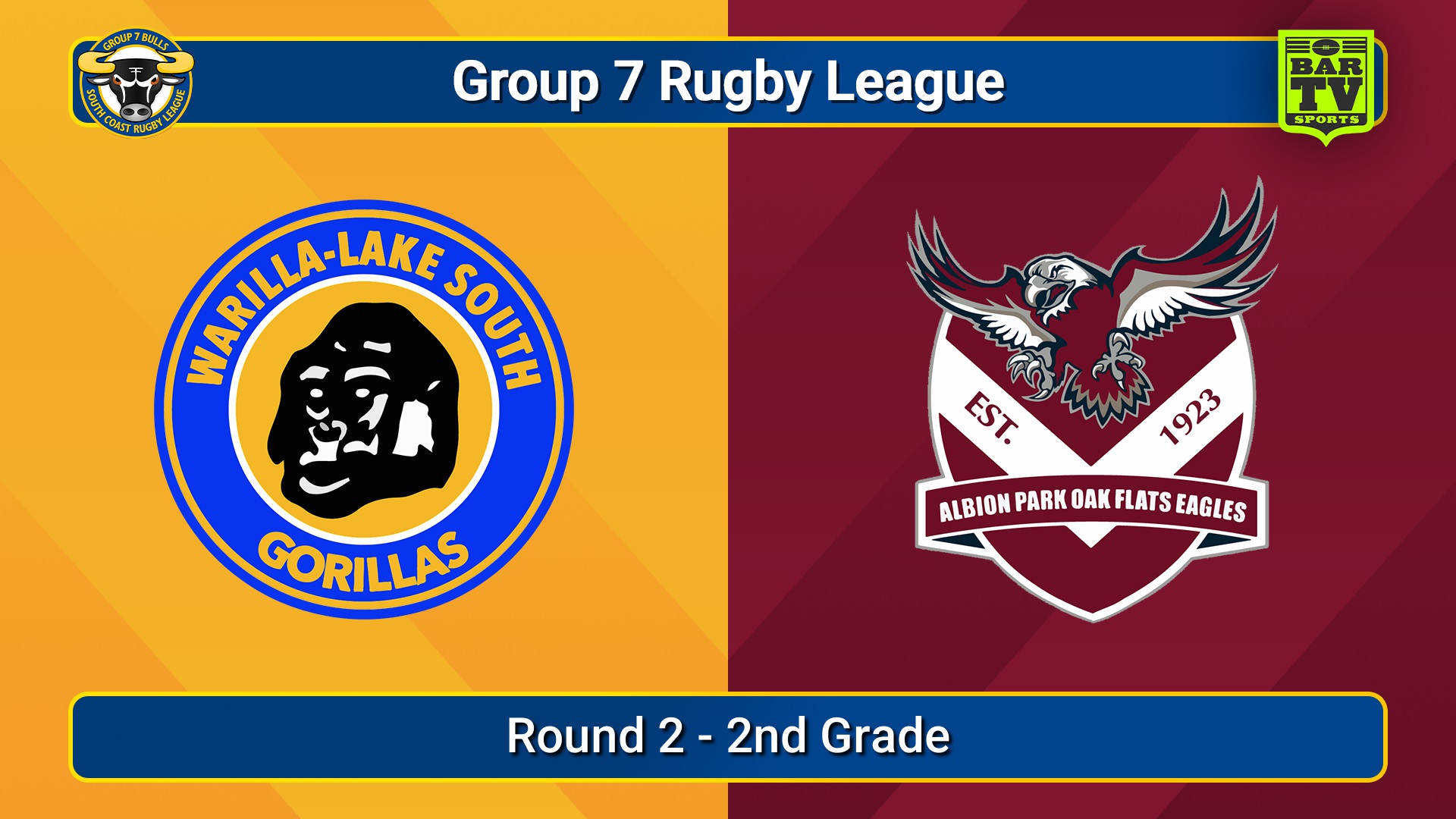 250412-video-South Coast Round 2 - 2nd Grade - Warilla-Lake South v Albion Park Oak Flats Slate Image
