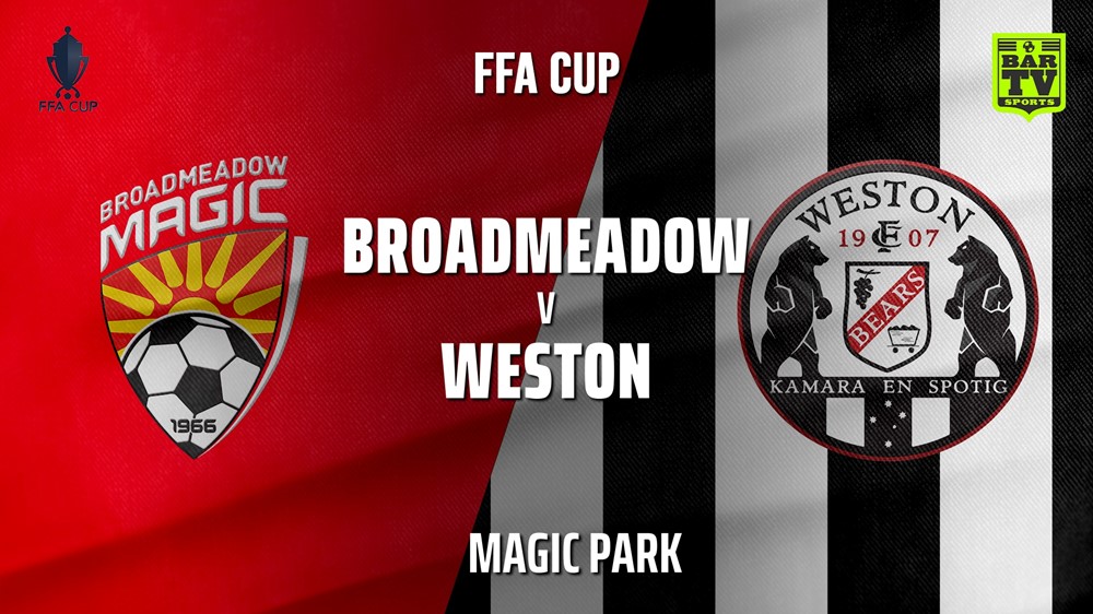 MINI GAME: FFA Cup Qualifying Northern NSW Broadmeadow Magic v Weston Workers FC Slate Image
