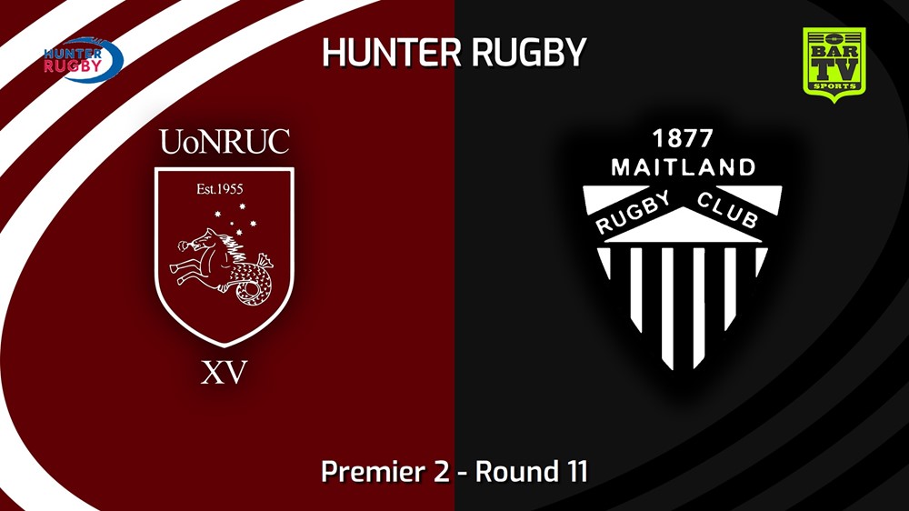 230701-Hunter Rugby Round 11 - Premier 2 - University Of Newcastle v Maitland Minigame Slate Image