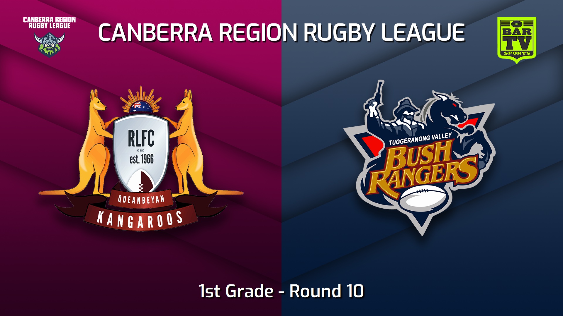 220625-Canberra Round 10 - 1st Grade - Queanbeyan Kangaroos v Tuggeranong Bushrangers Slate Image